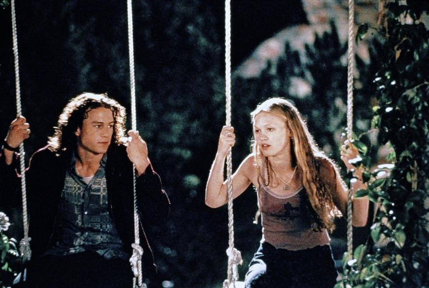 Julia Stiles spielt an der Seite von Heath Ledger (Patrick Verona).