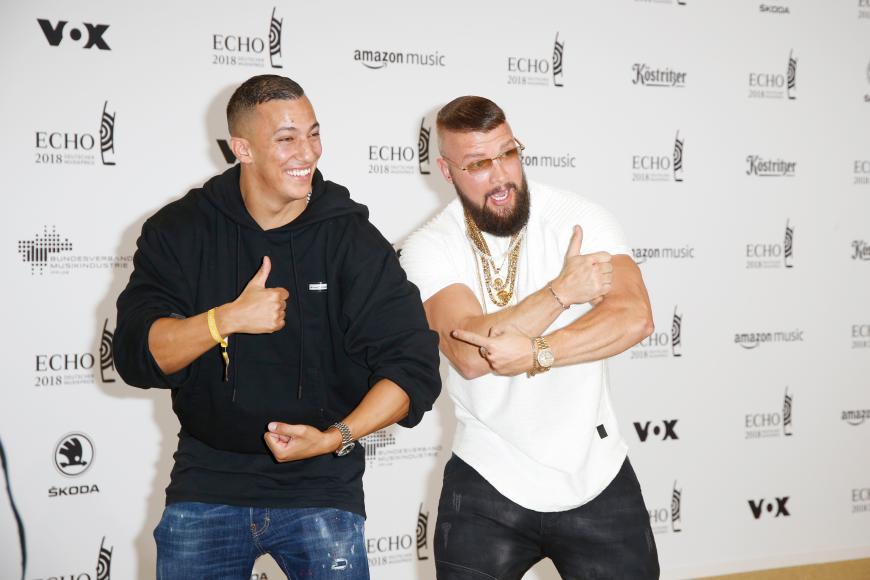Farid Bang und Kollegah können sich freuen: Die Ermittlungen gegen sie wurden eingestellt.