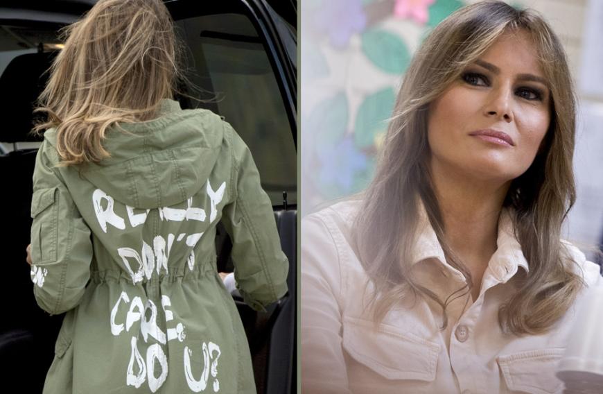 Für die First Lady Melania Trump hagelt es mal wieder einen Shitstorm. Der Grund: ein mega Fashion-Fauxpas!
