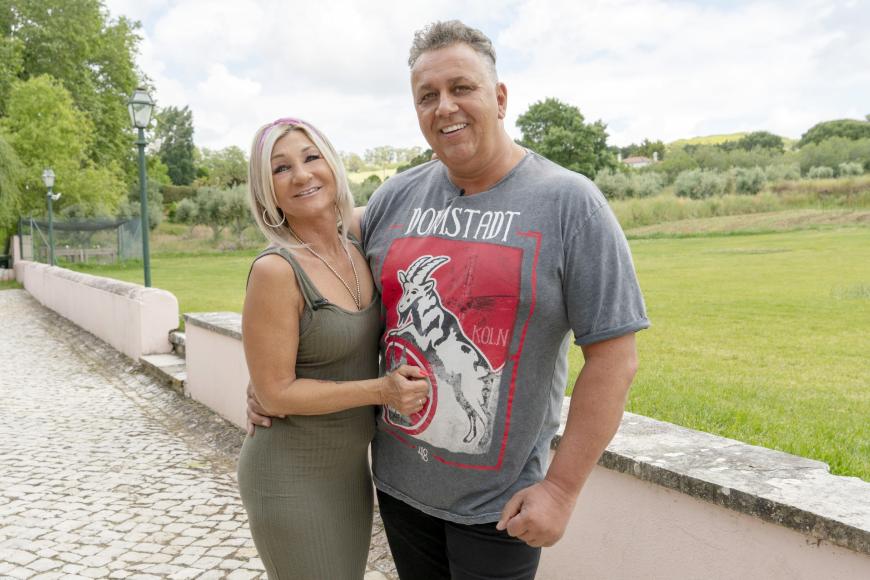 Der kölsche TV-Kultstar Frank Fussbroich und seine Ehefrau Elke kämpfen ebenfalls um den Titel
