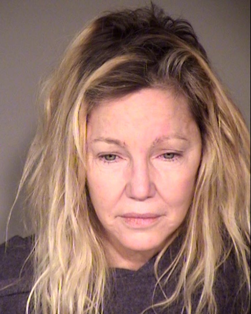 Auf ihrem neuesten Polizeifoto kann man sehen, in welchem schlechten Zustand Heather Locklear ist.
