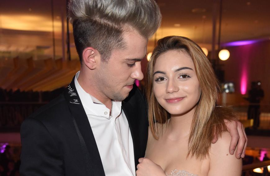 Daniele Negroni und Tina Neumann beim ECHO 2018 in Berlin.