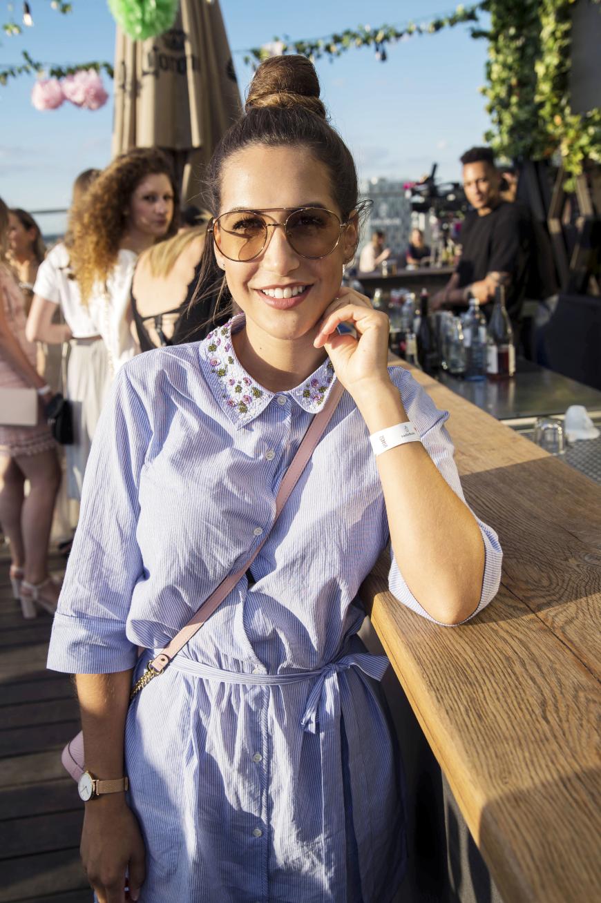 Die frischgebackene Single-Lady Clea-Lacy Juhn besuchte am Montag erstmals seit der Trennung von Sebastian Pannek ein öffentliches Event.