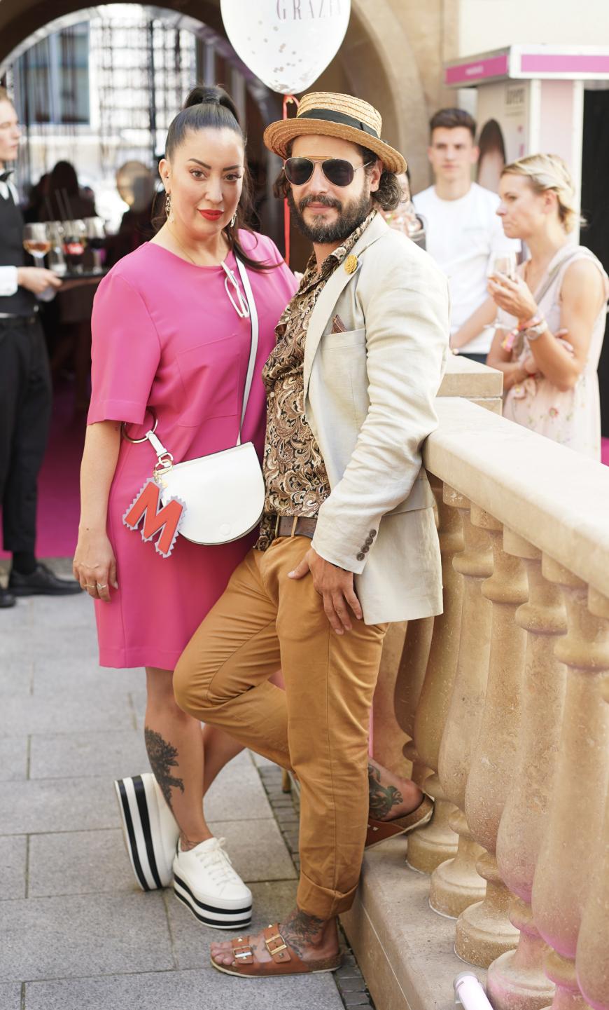 Die Stylisten Miyabi Kawai und Manuel Cortez durften bei Berlin Fashion Week natürlich auch nicht fehlen.
