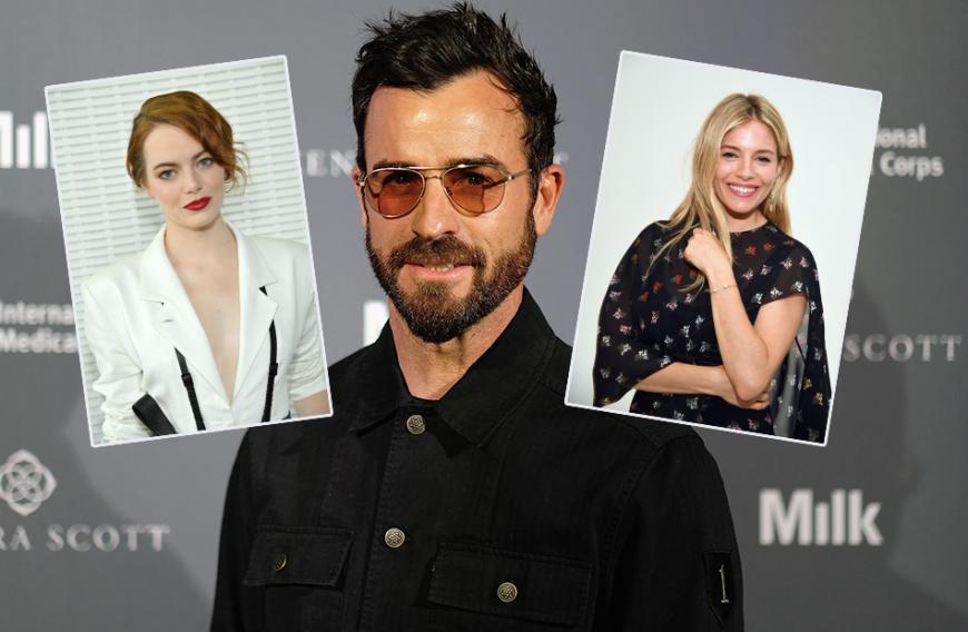 Emma Stone und Sienna Miller sollen beide um das Herz von Justin Theroux kämpfen.