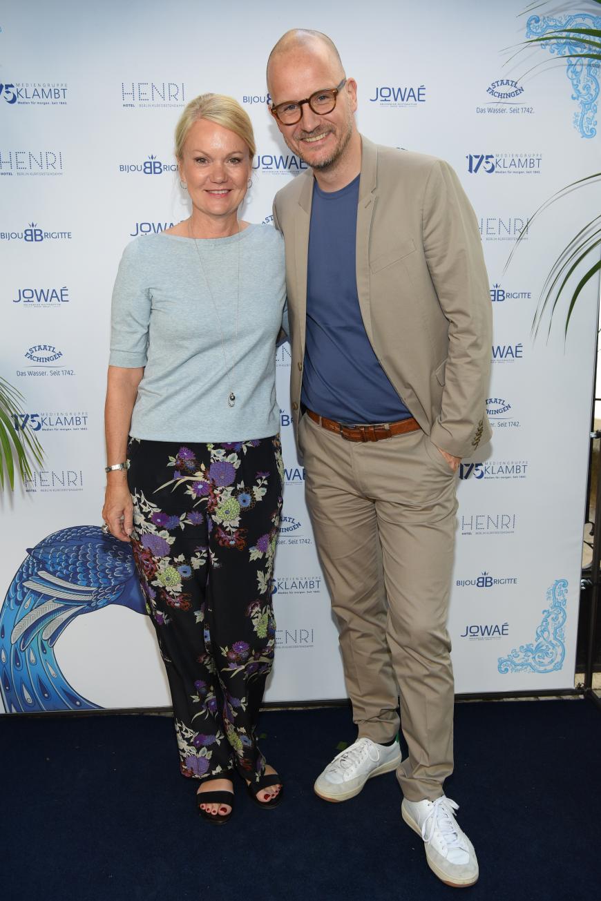 IN- und OK!-Chefredakteur Tim Affeld und Kerstin Carydis von
