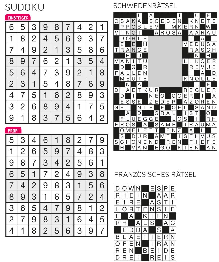 Sudoku- und Rätselauflösung ab Magazin 01/2015 - Bild 7
