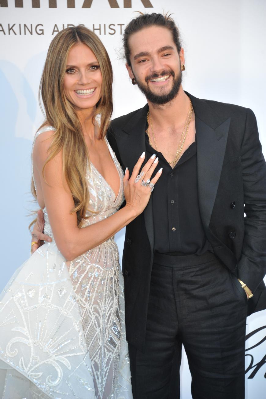 Zuckersüß! Heidi Klum schwelgte via Instagram jetzt in Erinnerungen an die Zeit mit Tom Kaulitz in Cannes.