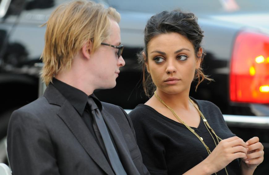 2011 haben sich Macaulay Culkin und Mila Kunis getrennt ...