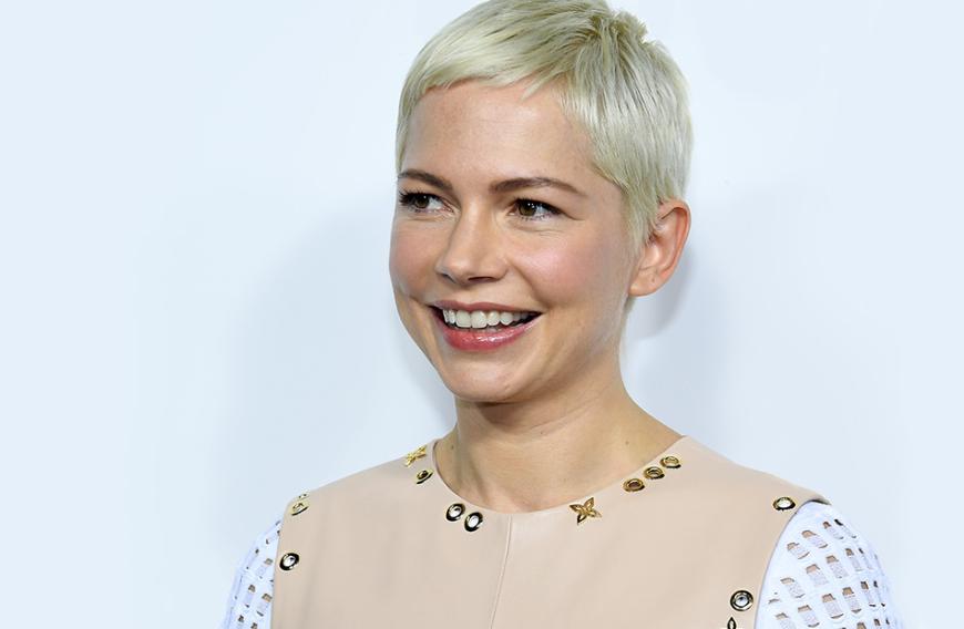 Unter der Haube: Michelle Williams hat Anfang des Monats ihren Freund Phil Elverum unter Auschluss der Öffentlichkeit geheiratet.