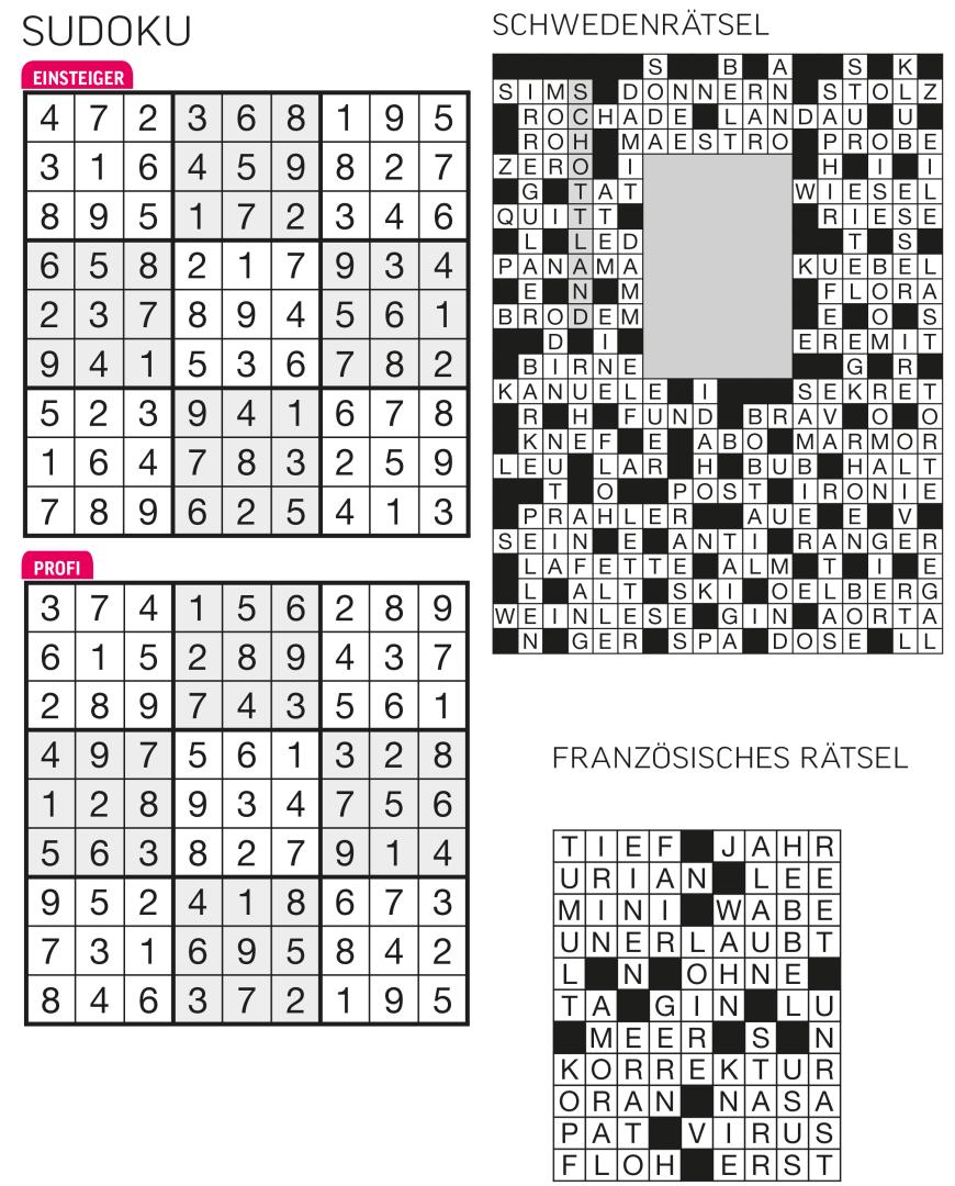 Sudoku- und Rätselauflösung ab Magazin 01/2015 - Bild 3