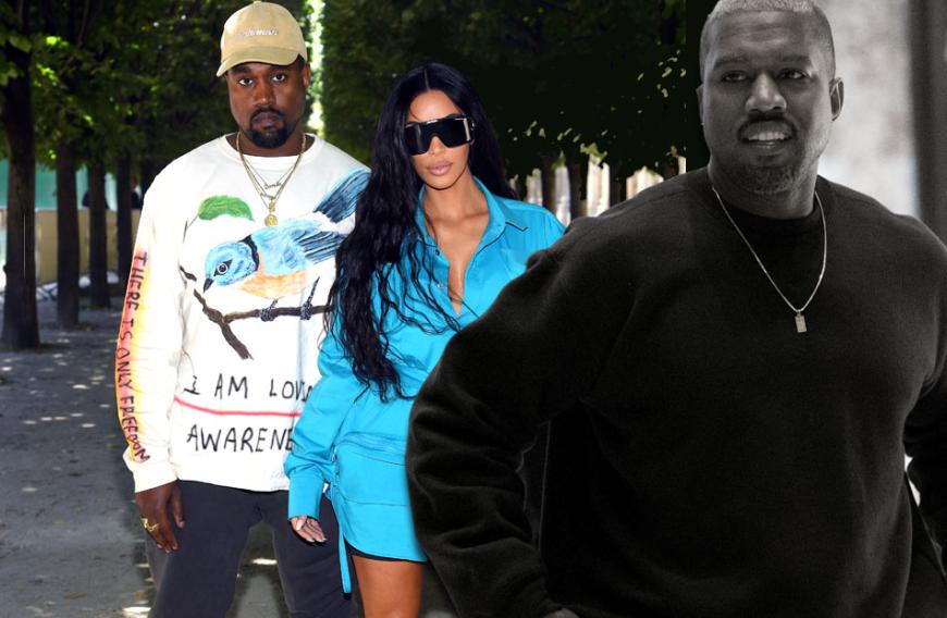 Mopst sich Kanye West etwa Kim Kardashians Shapewear? 