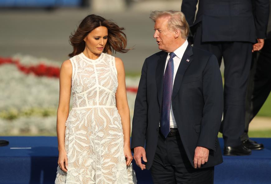 Zwischen der First Lady und dem Präsidenten dürfte die Stimmung aktuell so schlecht sein wie nie ...