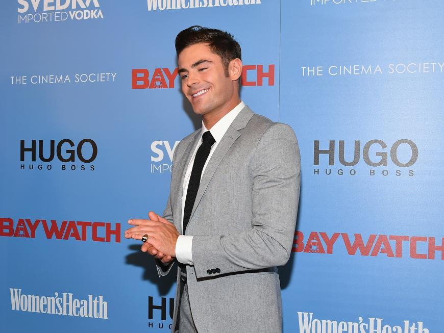 Hat sie sich womöglich mit dem Hottie Zac getröstet?