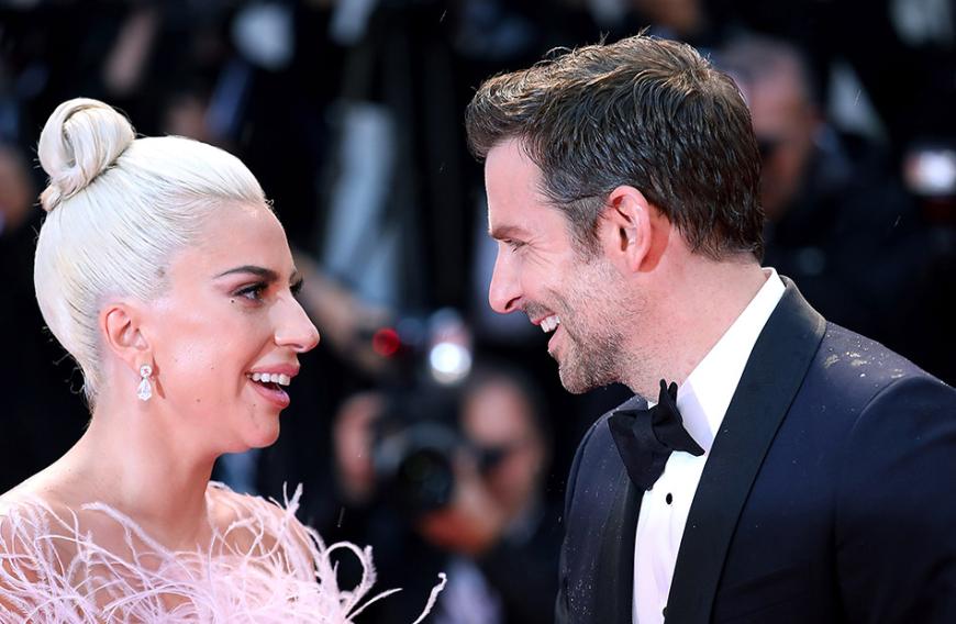 ... denn er hat nur Augen für seine Schauspiel-Kollegin Lady Gaga.