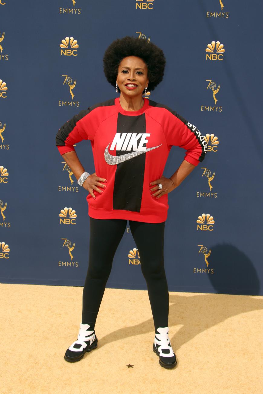Hauptsache gemütlich! Das dachte sich offenbar auch Schauspielerin Jenifer Lewis - mal was anderes, aber cool!