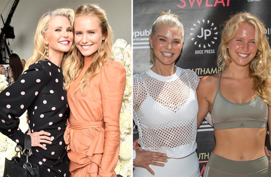 Wie die Mutter, so die Tochter! Christie Brinkley und ihre Tochter Sailor Lee könnten glatt als Doppelgänger durchgehen. Die beiden hübschen Blondinen posierten sogar schon gemeinsam für die