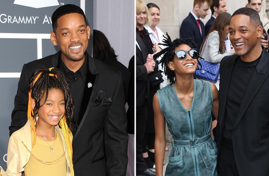 Na, wenn Will Smith da mal nicht sein fröhliches Lachen an seine Tochter Willow vererbt hat! Zwar gleichen sich die beiden nicht eins zu eins - was bei Vater und Tochter aber auch schwer ist - doch die Ähnlichkeit ist auf jeden Fall da. Aber für Willow war es nicht immer einfach, als Kind eines berühmten Hollywoodstars aufzuwachsen: „Du kannst dein Gesicht nicht ändern. Und auch nicht deine Eltern. Du kannst nichts davon ändern.“