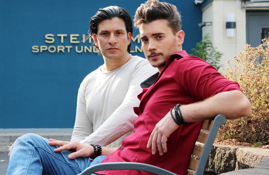 Francisco Medina (l.) und Bela Klentze steigen Ende des Jahres wieder ein!