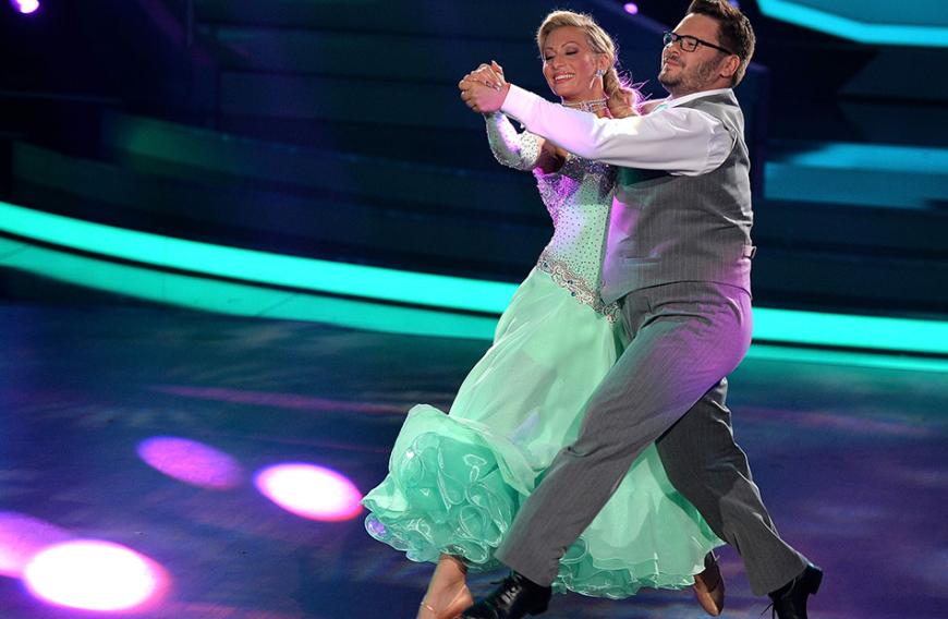 ... nach der Show startete Thomas mit einem Abnehmprogramm weiter durch.