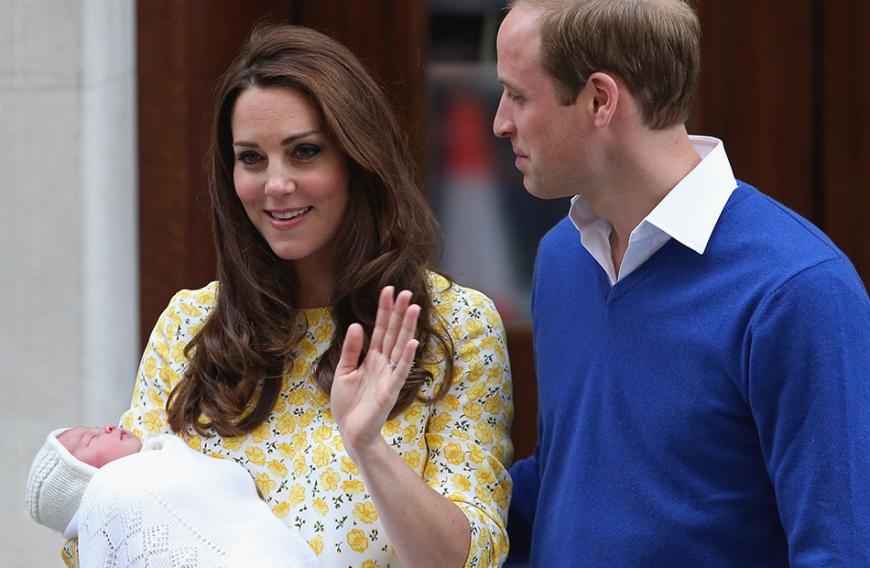 Prinz William und seine Kate strahlten wenige Stunden nach der Geburt von Charlotte für die Fotografen. Ein absolutes No-Go für Keira.