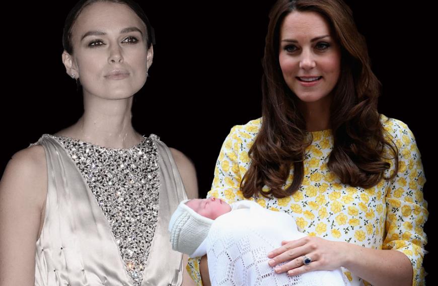 Keira Knightley schießt heftig gegen Herzogin Kate. Die Geburt von Tochter Charlotte ist dem