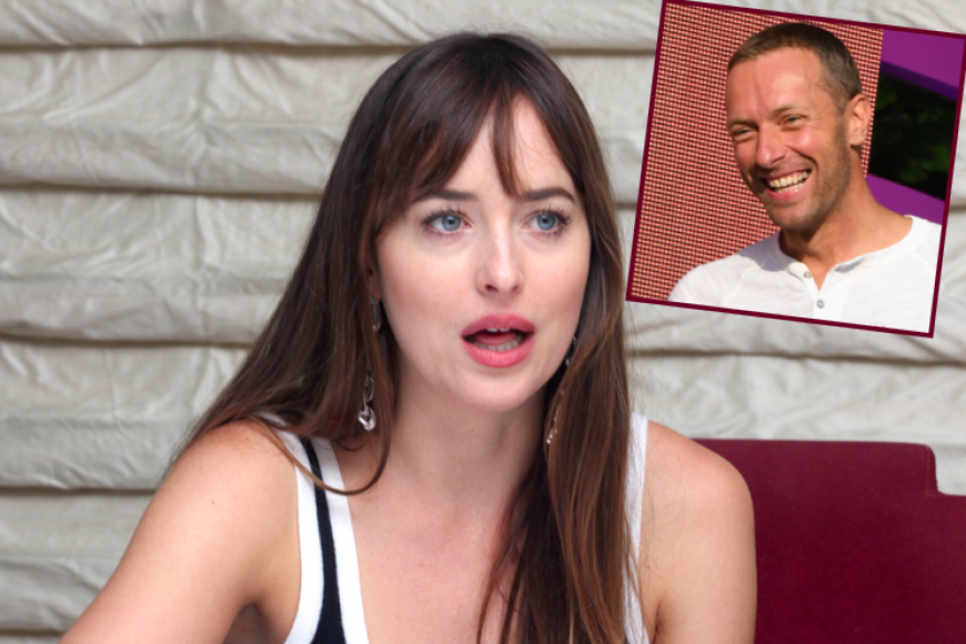 Ähm was? So muss Dakota Johnson wohl reagiert haben, als sie die Schwangerschaftsgerüchte mit Freund Chris Martin erfahren hat. 