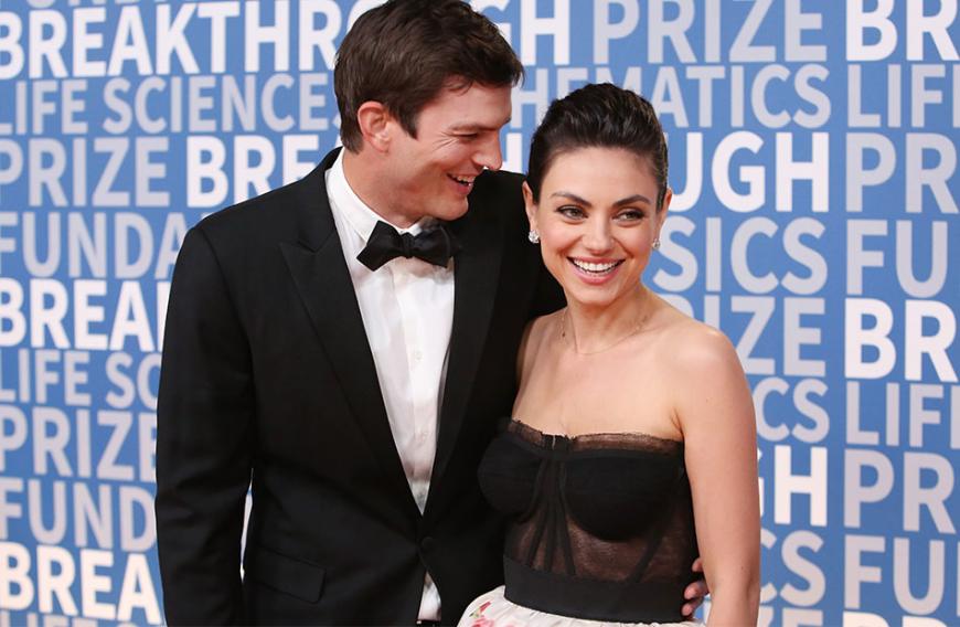 Endlich kann Mila Kunis wieder strahlen: Ashton Kutcher hat die Vergangenheit hinter sich gelassen.