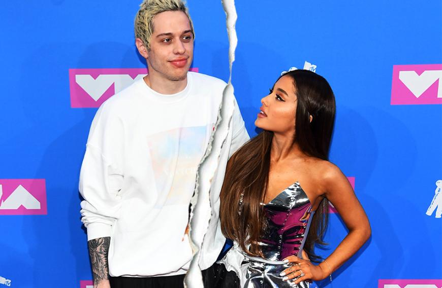 Blitz-Trennung nach Blitz-Verlobung. Ariana Grande und Pete Davidson sollen sich laut TMZ getrennt haben ...