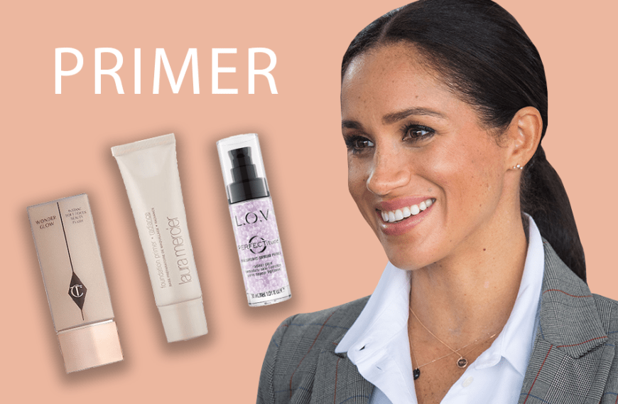 Ein gutes Make-up fängt bei der richtigen Base an — und da setzt Meghan auf ganz viel Glow! Ihre Lieblings-Primer sind der