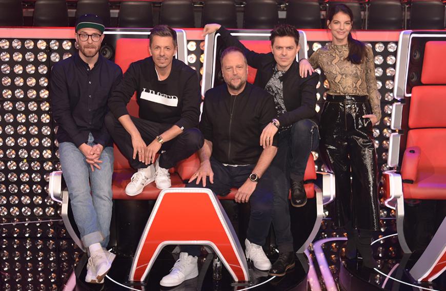 An der Seite von Mark Forster (v.l.) Michi Beck und Smudo sowie Yvonne Catterfeld kam Michael Patrick nicht bei allen Fans gut an.