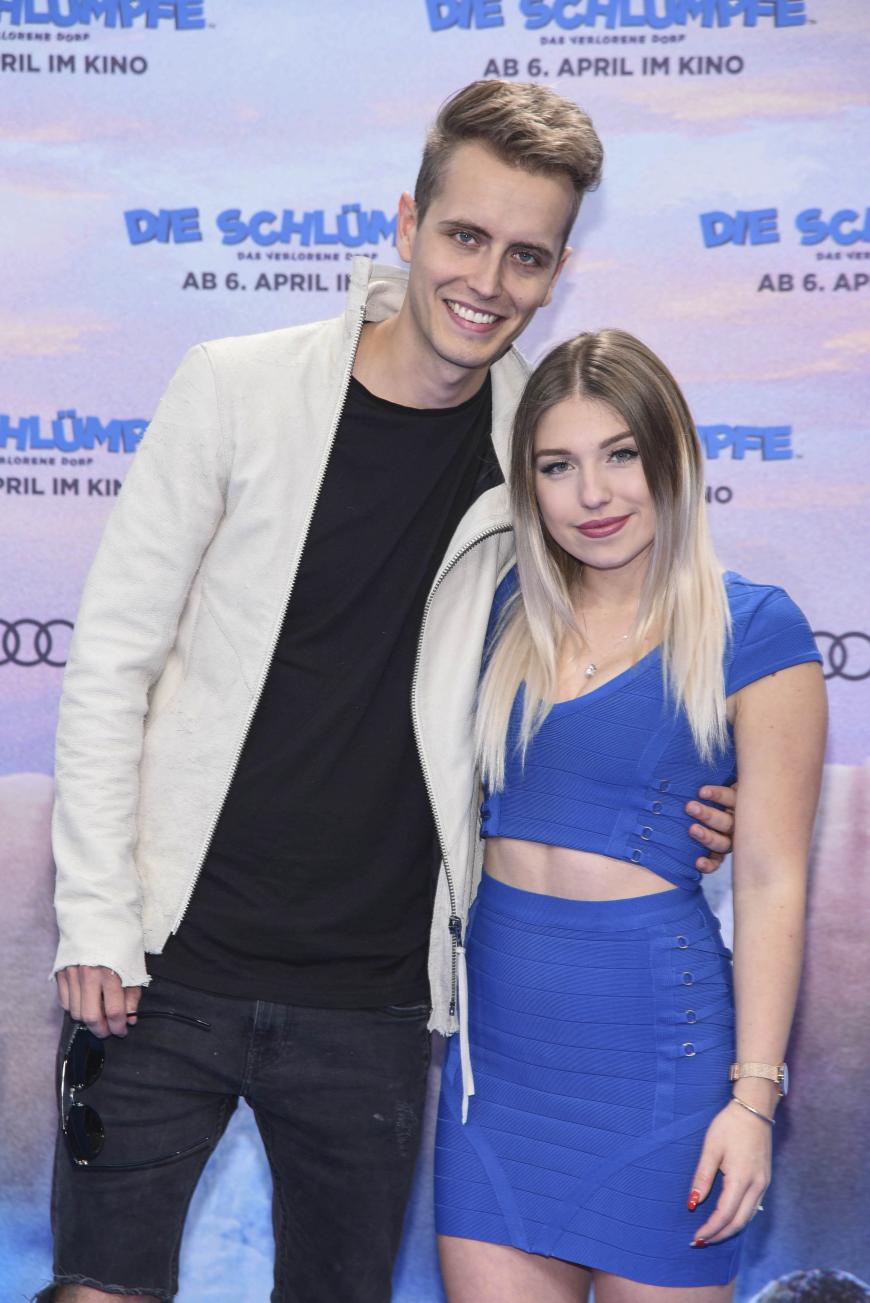 Julienco und Bibi Heinicke haben kurz vor der Geburt ihres Kindes geheiratet.