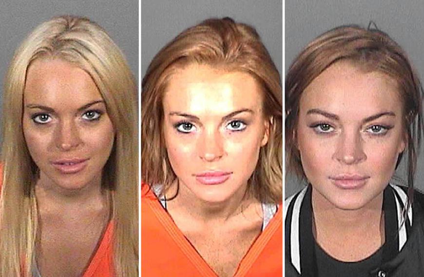 Später wurde Lindsay Lohan mehrfach wegen Trunkenheit am Steuer, Fahrerflucht und Kokainbesitz verhaftet. Zusätzlich musste sie eine elektronische Fußfessel tragen, die über den aus der Haut austretenden Schweiß die Alkoholkonzentration im Blut misst und bei positivem Befund sofort die Behörden alarmierte.