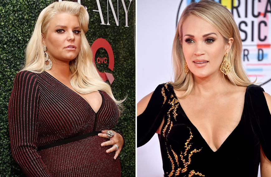 Ein etwas dezenterer Streit war der zwischen Jessica Simpson (l.) und Carrie Underwood (r.). Letztere verriet 2008 in einem Interview, ihr Ex Tony Romo suche noch immer den Kontakt zu ihr. Blöd, dass der Football-Spieler zu diesem Zeitpunkt schon mit Jessica Simpson liiert war. Jess reagierte damals ziemlich enttäuscht: