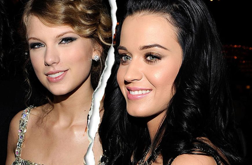 Taylor Swift (l.) schlug sich schon mit so einigen ihrer Kollegen herum. Immer wieder eckt die Blondine an. Der berühmteste Zickenkrieg spielte sich zwischen ihr und Ex-BFF Katy Perry (r.) ab. Auslöser für den jahrelangen Zoff war damals die Tatsache, dass Katy Taylors Backgroundtänzer für ihre eigene Tour abwarb. Die Sängerinnen haben sich inzwischen glücklicherweise wieder vertragen.