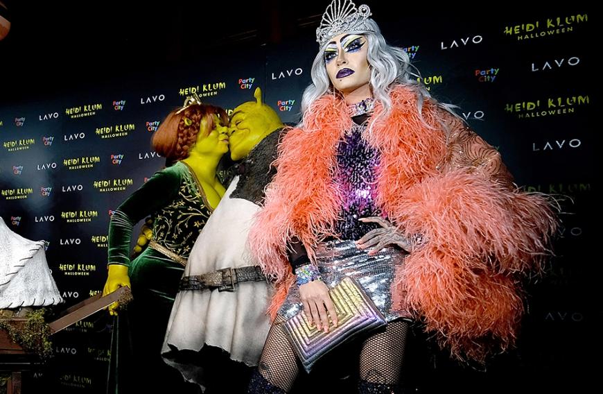 Bill Kaulitz als Drag-Queen! Mit diesem Outift stiehlt er sogar Model-Mama Heidi Klum die Show ...