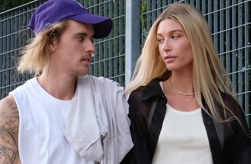 Sein Blick sagt alles! Justin findet, Hailey sollte sich nicht mehr so freizügig anziehen.
