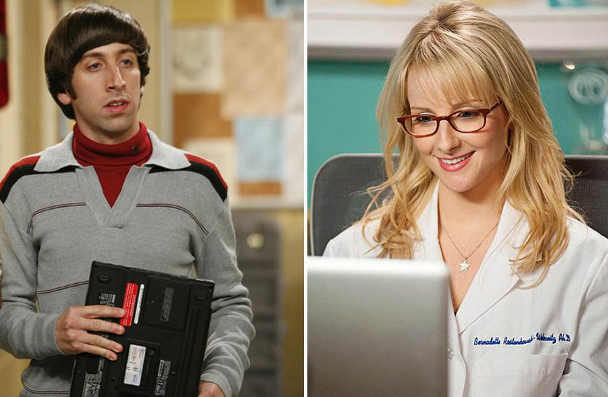 In Staffel 3 lernt Howard (Simon Helberg) Bernadette (Melissa Rauch) kennen - dank Penny. Die Beziehung der beiden fängt kompliziert an, doch bereits in der darauffolgenden Staffel verloben sich der ehemalige Astronaut und die einstige Kellnerin. Ihre Liebe wird in Staffel 10 durch die Geburt der gemeinsamen Tochter Halley gekrönt.