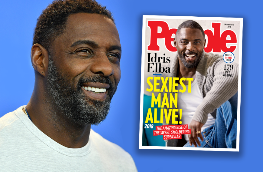 2018 löst der britische Schauspieler Idris Elba US-Country-Star Blake Shelton als