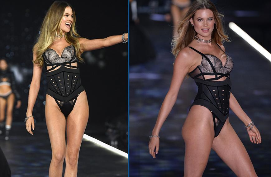 Wow! Behati Prinsloo läuft am 8. November selbstbewusst und topdruchtrainiert über den Laufsteg der berühmten