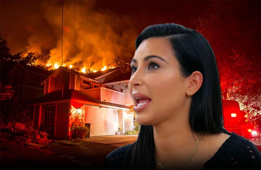 Waldbrand in Kalifornien: Kim Kardashian musste innerhalb von einer Stunde ihre wichtigsten Dinge packen und ihr geliebtes Zuhause zurücklassen. Das Feuer war den Berichten zufolge binnen weniger Stunden auf eine Fläche von über 70 Quadratkilometer angewachsen. (Symbolbild)