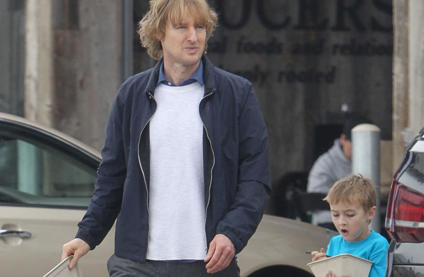 Owen Wilson hat bereits zwei Söhne: Ex-Freundin Jade Duell schenkte ihm Söhnchen Robert (r.) und vor vier Jahren kam der kleine Finn auf die Welt. Der 4-Jährige ist der Sohn des