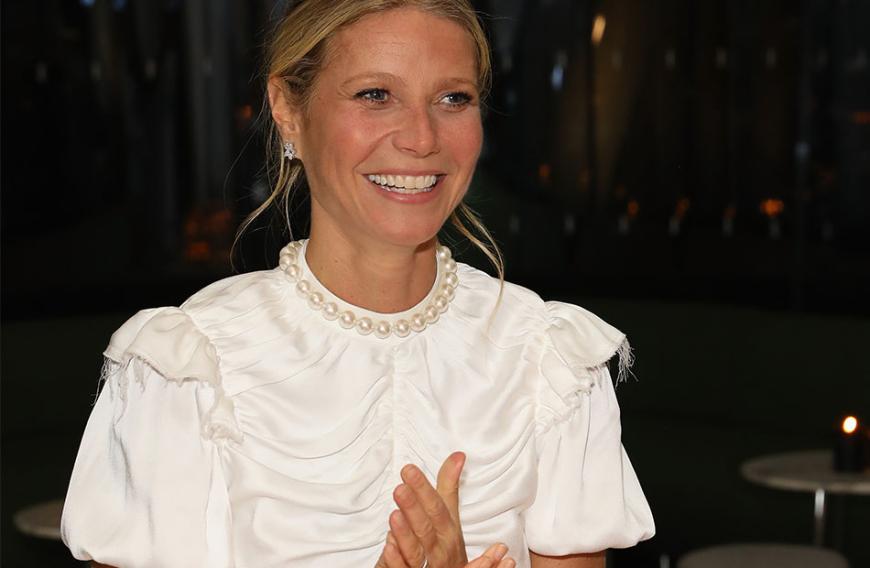 10 Jahre Goop: Hier strahlt die 46-Jährige vor Stolz auf ihrem Jubiläums-Event.