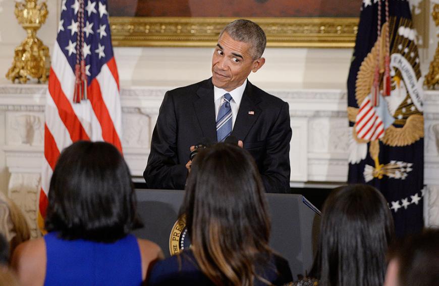 Spaßvogel Barack Obama: Wer hätte ihn nicht gern als Vater?