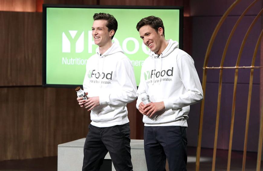Noel Bollmann (l.) und Benjamin Kremer sind die Gründer des Food-Produkts.