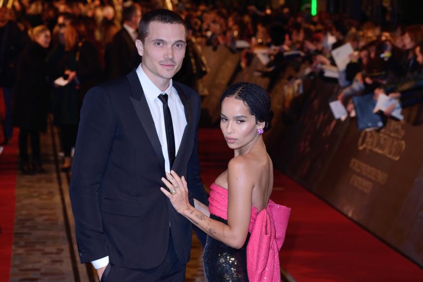 Glücklich verliebt: Kürzlich hat sich Zoe Kravitz mit dem US-Schauspieler Karl Glusman verlobt.