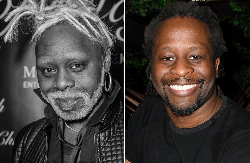 Reeves' Cousin Mola Adebisi (r.) ist immer noch geschockt.