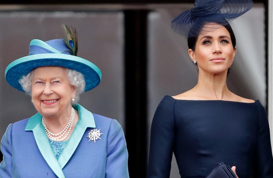 Doch Queen Elizabeth II. gibt vor, dass sich Meghan und Doria vor und nach dem Essen wiegen müssen ...