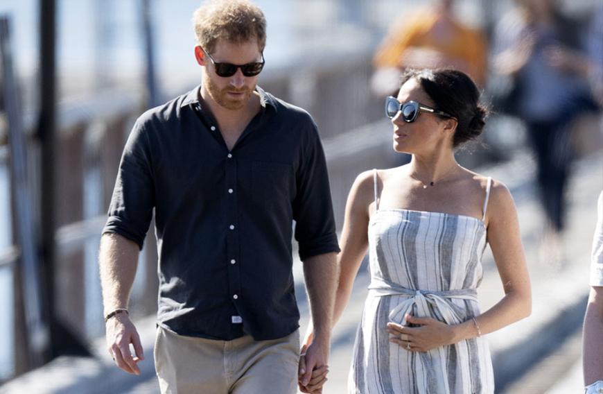 Dicke Luft? Prinz Harry und Herzogin Meghan erwarten ihr erstes Kind - doch das Bild von seiner Frau und Cory wird dem Herzog von Sussex vermutlich nicht gefallen ...