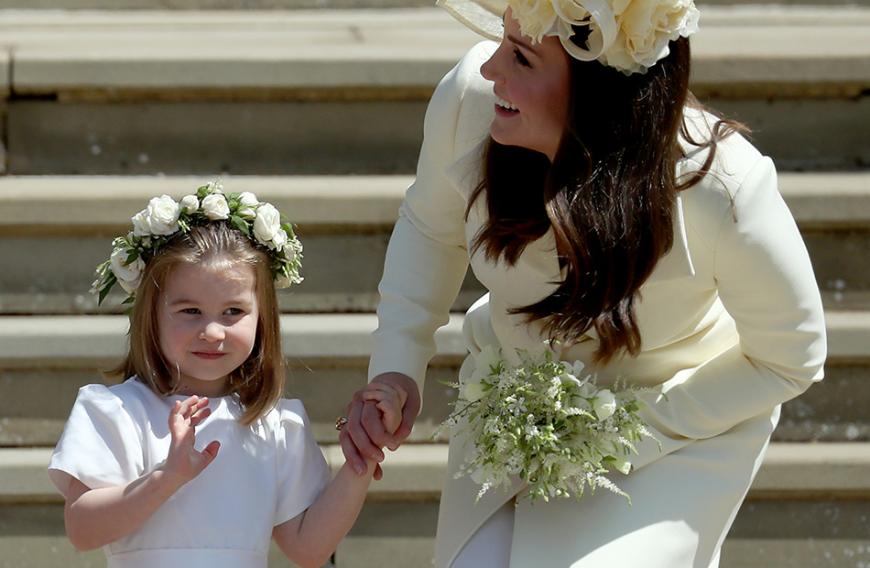 Herzogin Kate und Prinzessin Charlotte sorgten jetzt für einen Lacher.